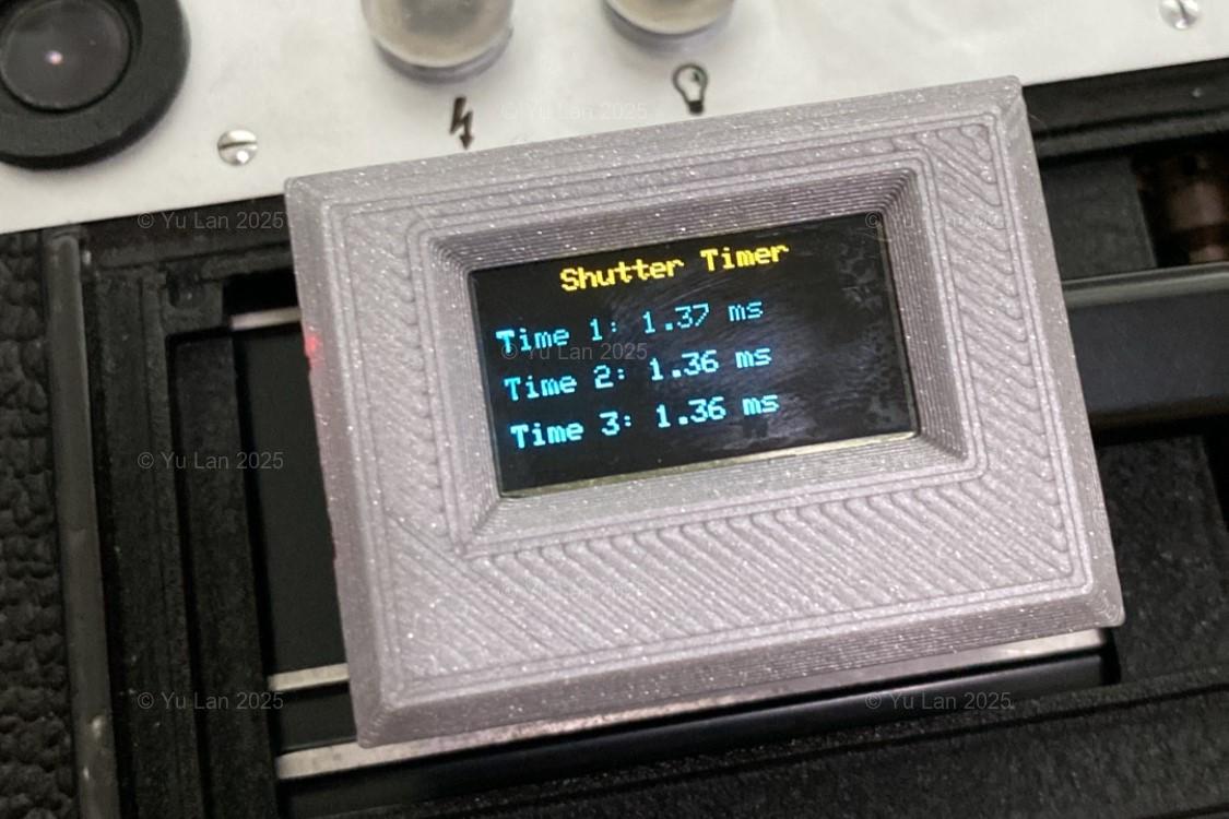image from Building a Shutter Speed Tester for Film Cameras